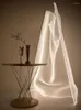 Lampadaires Post Moderne Simple Lampe Irrégulière Salon Chambre Étude Studio Creative Acrylique Ruban Transparent Bureau