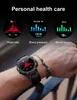 Новый K22 Smart Watch Men Sport Fitness Bluetooth Call Multifunction Music Control Targe Targe Напоминание Smart Wwatch для телефона