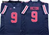 2019 Ohio State Buckeyes 33 Master Teague III 14 K.J. Hill 9 Binjimen Victor College Football Jerseys S-XXXL