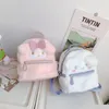 Zaini Kawaii Sanrioed My Melody Cinnamoroll Cartoon Plush Bag Soft Stuffed Animals Plushie Zaino Ragazze Doll Regali di Natale D Dhjrd