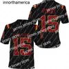 Maglia da calcio NCAA Iowa State Cyclones Brock Purdy Breece Hall Xavier Hutchi