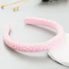 Sparkly Colorful Hair Hoop Rhinestone Full Crystal Headbands Elastic Hairbands Baroque Hair Accessories Headdress For Women