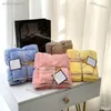 Luxurys Washandel Designer Badhanddoeken Zet Coral Velvet Fashion Womans handdoek Men Dames gezicht handdoeken Absorberend voor badkamer