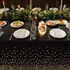 Party Decoration Disposable Plastic Table Cover 54 x 108 Inch Waterproof Tablecloths for Rectangle Tables up to 8 ft in Length Indoor or Outdoor Table Cloths