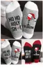 In Bulk 4pairs/Lot In Tube Socks For Men Women Letter Printed Cotton Sports Sock Couple Christmas Stockings Unisex