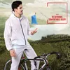 Ensembles de course imperméable vélo cyclisme veste vélo imperméable respirant manteau de pluie Poncho pour Ciclismo Jaqueta Masculina