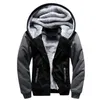 Men's Hoodies Men's Hoodie Winter Thick Sweatshirts Casual Hooded Cardigan Fashion Bomber Fur Jackets Zipper Coat 5Xl Sportwear