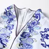 Etnik Giyim 2022 Vintage Çin Geleneksel Elbise Kadınlar Şifon Uzun Cheongsam Qipao Gelin Partisi Hanfu Style Resmi