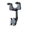 Voor iPhone 7 autobevestiging Holder Universele achteruitkijkspiegelhouder Mobiele telefoon GPS Bracket Stand Cradle Auto Truck Mirror met retailpakket Multifunctionele strip