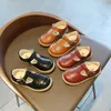 Children Leather Sneakers Kids Footwear Girls Vintage Single Shoes School Flat Shoes Casual Sports Boots 21-30