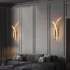 Wall Lamp Nordic LED Crystal Lamps Indoor Bedroom Aisle Hallway Gold Metal Luxury Decorative Home Creative Lllumination Supplies