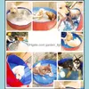 Altre forniture per cani Piscina Vasca da bagno pieghevole per animali domestici Piscine da bagno Cani Gatti Bambini Vasca da bagno pieghevole per esterni portatile Wy1355 Drop Otdth