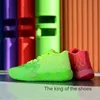 LaMelo Ball MB1 Herr Dam Basketboll Sko Grön Svart Röd Rick Morty Herr Trainer Andas Jogging Sport Sneakers US 4.5-12