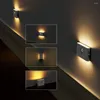 Duvar lambası İndüksiyon Sconce Şarj Edilebilir İnsan Kızılötesi LED Gece Işığı Göz Koruma Odası Dekor Dolap Banyo için Işık