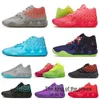 OG Athletic Shoes Lamelo Balls MB.01 Collaboration Basketball Shoes White Silver Ufo Cat Galaxy Queen Buzz City Purple Glimmer Blue Atoll