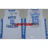 NCAA North Carolina Tar Heels 15 Carter 23 Michael College blue white black Basketball Jerseys Stitched jersey shirts