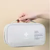 Portable Medicine Bag Cute First Aid Kit Organizer Medical Emergency Pill Storage Pocket Outdoor Survival Household