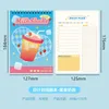Europen Style Daliy Planner Cute Kawaii Cake Pizza Hot Dog Cover Coil Notebook Scrapbook Journal Daily Student Supplies