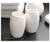 Set di accessori da bagno Decorazione di nozze Cina Filo bianco Motivi floreali Accessori da bagno in ceramica Portaspazzolino