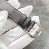 Top New Mens Watch 40mm Ref.327006 Chiffres Arabes Noirs Cadran Affichage de la Date Automatique Mécanique Acier Inoxydable Cuir Watchbandbusiness for Men Wristwatch