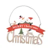 Noel Dekorasyonları 1 PC 2D 3D Süsleme Ahşap Asma Kolyeler Yıldız Xmas Tree Bell Ev Partisi Yıl Navidad