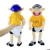 Pluszowe lalki 60 cm Jeffy Hand Puppet Dzieci Soft Doll Talk Show Party Props Świąteczny