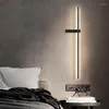 Lampa ścienna Nowoczesne minimalistyczne światło do salonu sypialnia nordycka dekoracje nocne łóżeczka do domu