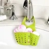 Adjustable Snap Sink Sponge Storage Rack Hanging Basket Accessory Hanger Rack Bathroom Organizer Holder