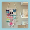 Andere thuisopslag organisatie kinderen haar boog houder hanger haarwear riem babytapestries meisjes haren haren clips organisator kamer muur dec otdhz