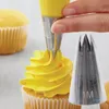 3 pz metallo torta crema decorazione punte set strumenti di pasticceria tubazioni in acciaio inox glassa ugello cupcake testa dessert decoratori nuovo FY2688