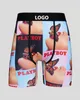 SEXY Cotton Underpants Boxers Boxers Resumen pantalones cortos de ropa interior transpirable con bolsas de marca Hombre