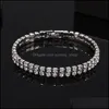 رابط سلسلة FL RHINESTONE BRACELT BLING CUBAN LINK BANGLE MENT MEN HIP HOP PRACELETS Q301FZ DROND DELIVER