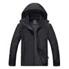 Giacche da uomo Giacca da trekking impermeabile da esterno Uomo Donna Giacca a vento Casual Cappotto con cappuccio traspirante Turismo Mountain Raincoat Abbigliamento maschile