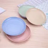 Plates 1 Set Of 4 Wheat Straw Dishes Safe And Non-toxic Strong Resistant To Falli Dinner