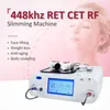 2023 448Khz Rf Face Slimming Care Skin Tightening Anti-cellulite Device Tecar EMS Muscle Scraper Diathermy Weight Loss