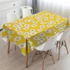 2022 new fashion Table Cloth Rectangle Waterproof Oil-proof Floral Mandala Mat Tablecloth Dinning Decoration top quality