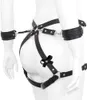 Sex Toy Restrictions Jouets Menottes Cuisse Bondage BDSM Harnais Poignets Sangles de Taille pour Couple Adulte Ceinture Réglable PU Cuir Jambe Jarretière 2ICR