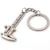 Vernier Caliper Keychain Pendant Metal Keyring Key Chain Creative Measuring Tool