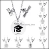 Pendentif Colliers 2021 Graduation Cadeau Amis Collier Inspirant Bijoux En Acier Inoxydable Pour Son Lycée Dhs Drop Livraison P Dhb6G