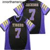 NCAA Man Retro College Football 8 Archie Manning Jerseys Black 57 Rickey Jackson 7 Morten Andersen 3 Bobby Hebert 51 SAM Mills sydd