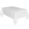 Table Cloth Solid Color Tablecloth Wedding Banquet Party Dinner Cover Oilproof Decor Mantel Mesa Nappe De Decoration