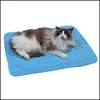 Inne zaopatrzenie psa koc sleka mata ręcznik Coolcore miękkie psy szczeniaki letnie łóżko Poduszka Piękne dywaniki do mycia ręcznego Wll33 Drop dostarczenie oth3