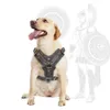 Colliers pour chiens Laisses Harnais pour chiens durables Grands chiens Harnais en cuir véritable Gilet de formation pour animaux de compagnie avec poignée de contrôle rapide pour Labrador Pitbull T221212