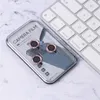 Luksusowe Bling Camera Lens Protector Cover Case Metal Pierścień Tylne kamery Hartowane szklane folia do Apple iPhone 14 Plus 13 12 11 Pro Max