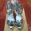 Frauenkleiderschuhe High Chunky Heel Plattform Schuhe Designer Luxus Nieten Party Prom OG Qualität mit Box Größe 36-42