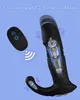 Sex Toy Vibrator THROSTING ANAL ONISMO vibrerande prostata -massager med 7 vibrationer och 3 hastighetslägen Butt Plug G Spot Remote Controlled Jia0