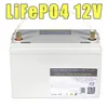 12V 100AH ​​200AH LIFEPO4 Batterie 12 8v RV Solar Storage Battery276Q