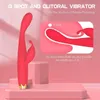 Sex Toy Spot Vibrator G Rabbit Clitoris Stimulator Laddningsbara högfrekventa vuxna leksaker för kvinnor Par med 10-läge Kraftfull vibration ID6F