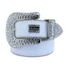 2023 Créateur de mode BB Simon Ceintures pour femmes Hommes Ceinture de diamant brillant Noir Bleu Blanc multicolore avec strass bling comme naissance195p