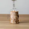 Birch candle holder Wooden Tea Light Holders Personalized Votive Tealight for Wedding Centerpieces for Table